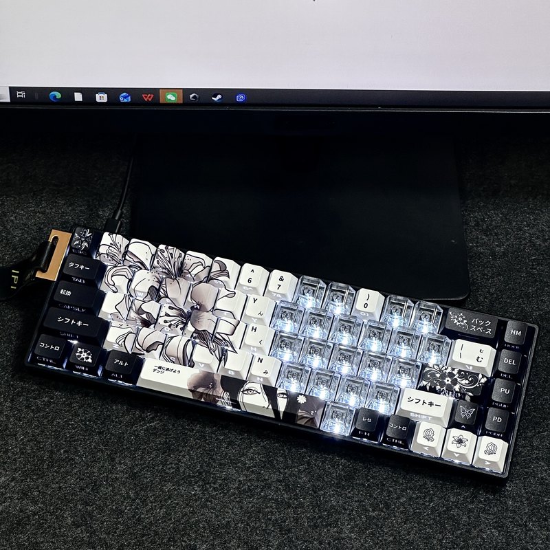 คีย์บอร์ดเชิงกลธีมเรเซ่จากอนิเ - Gaming Accessories Aesthetic บทวิจารณ์และราคา
